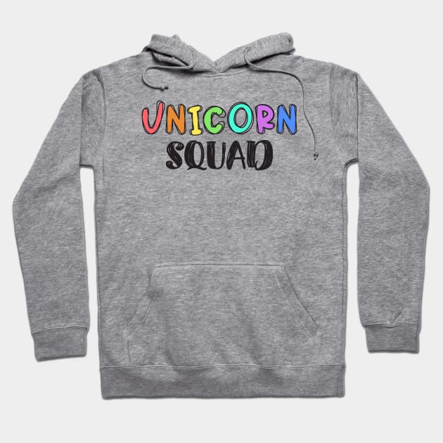 Unicorn Squad Hoodie by notami